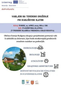 Vabljeni na terensko druženje